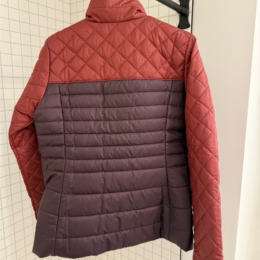 Patagonia Women’s Quilted Puffer Jacket - Red and Purple - Picture 2 of 3
